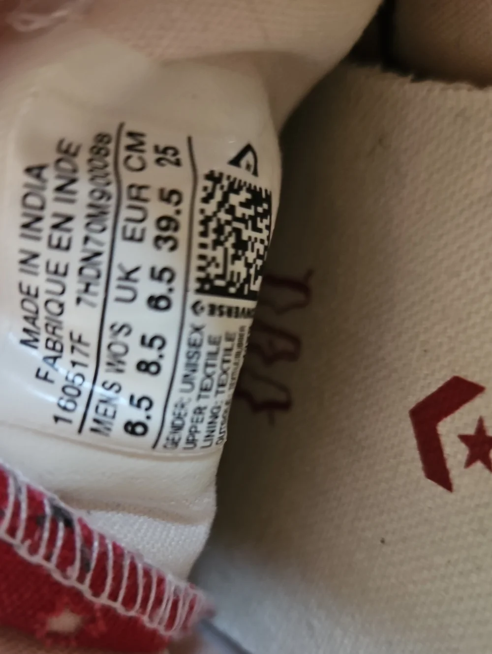 Converse Red Sneakers